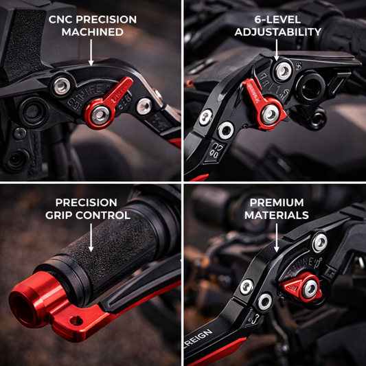 Gravelreign CNC Adjustable Brake & Clutch Lever