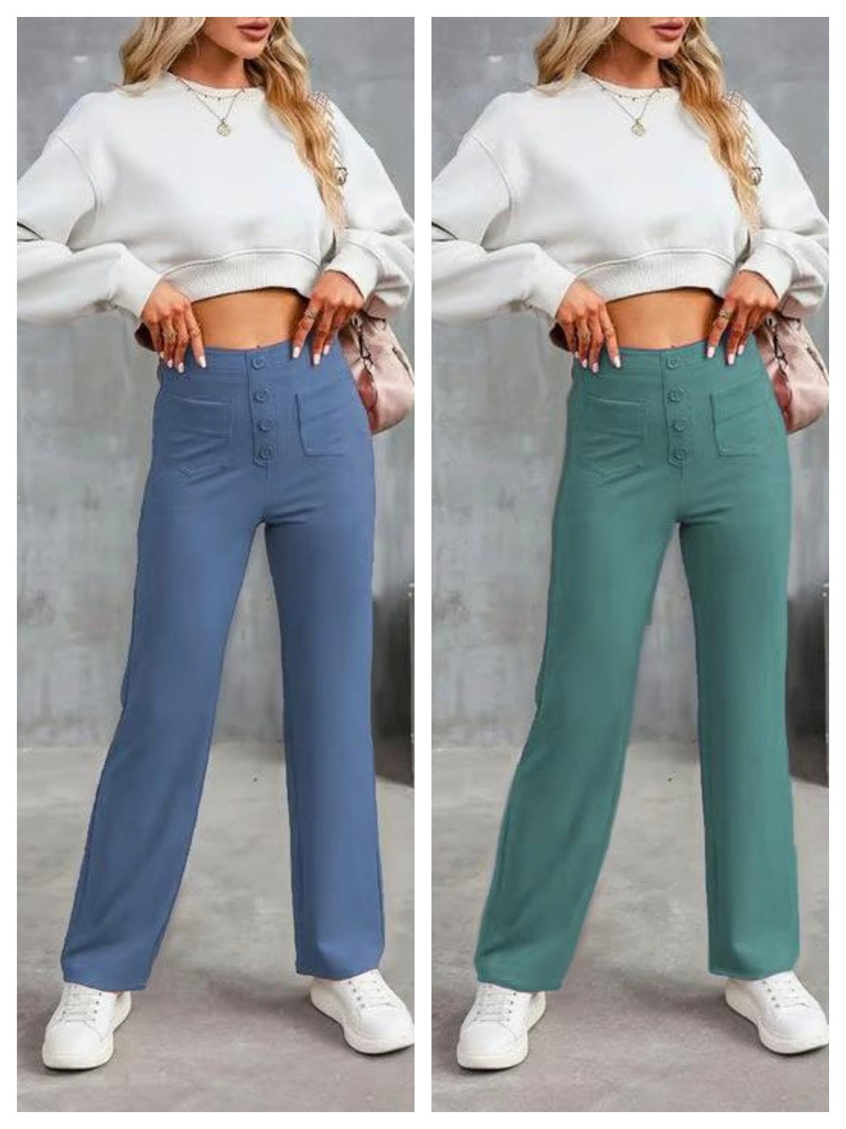 🔥Last Day 49% Off🔥-Women's Casual High Waist Stretch Pants