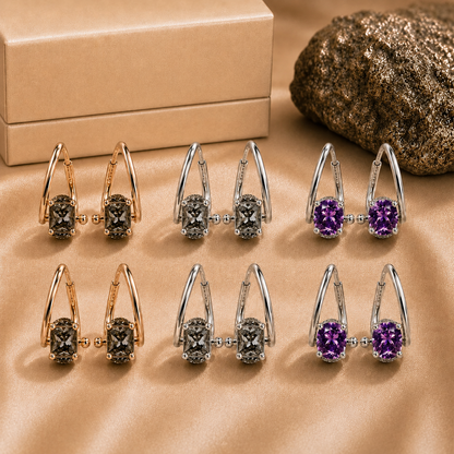 (SPECIAL SALE – LAST DAY: 80% OFF 🔥) 👩🏻‍⚕️🎁 Germanium & Magnesium Earrings – Lymphatic Vitality & Magnetic Therapy
