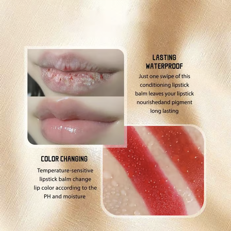 🔥LAST DAY - Buy 1 Get 1 Free🔥 ✨Transferproof Color-Changing Lipstick💄CrystalClear Color Alchemy 💋 Auto-Tints on Contact!