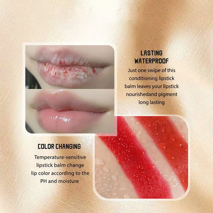 🔥LAST DAY - Buy 1 Get 1 Free🔥 ✨Transferproof Color-Changing Lipstick💄CrystalClear Color Alchemy 💋 Auto-Tints on Contact!