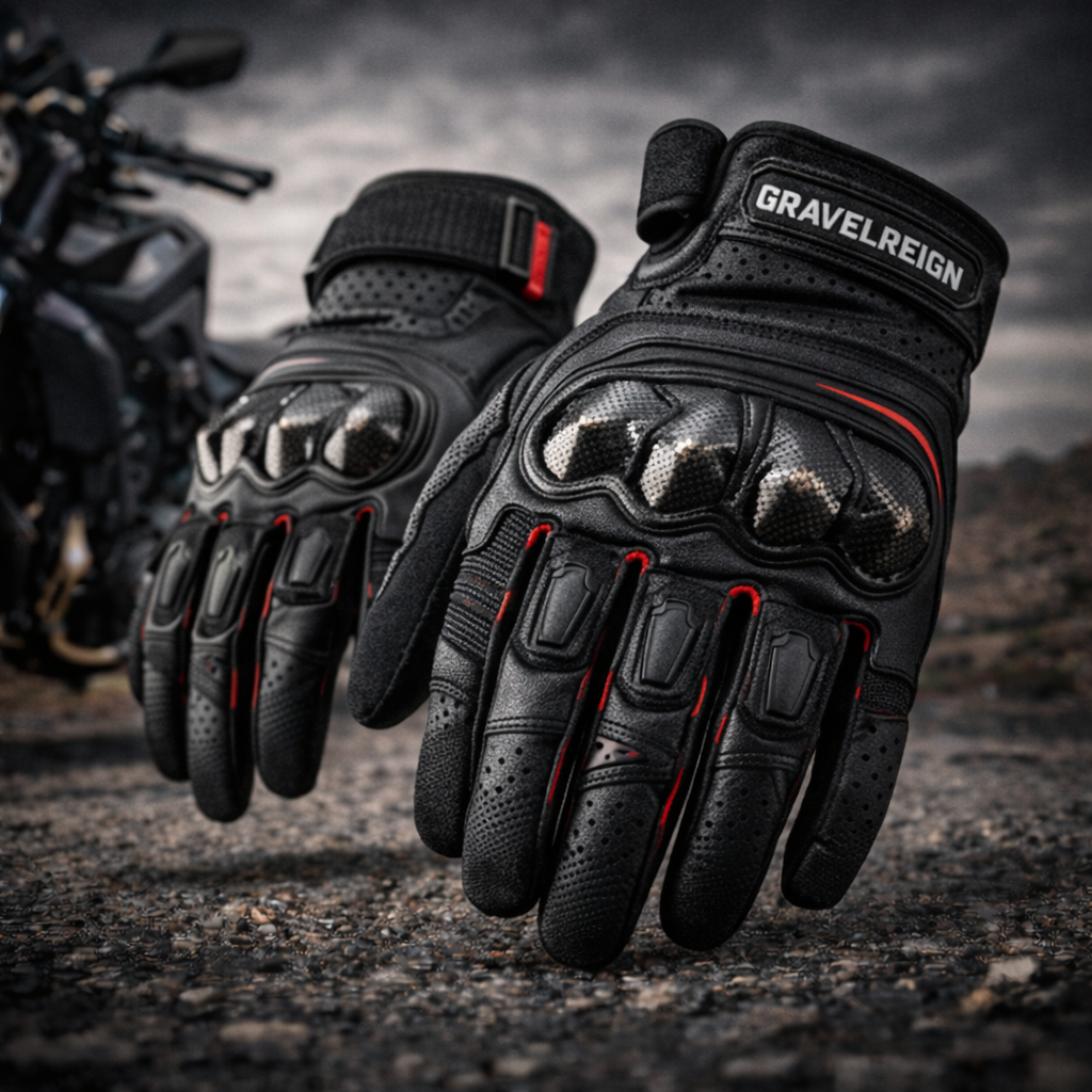 Guantes de equitación Gravelreign KnuckleGuard