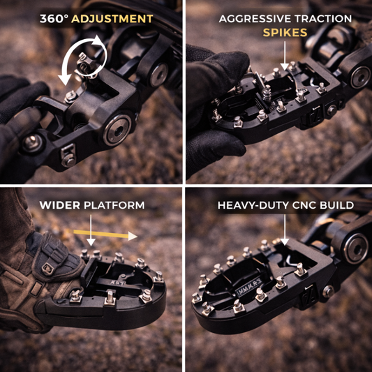 Gravelreign Adjustable Foot Pegs
