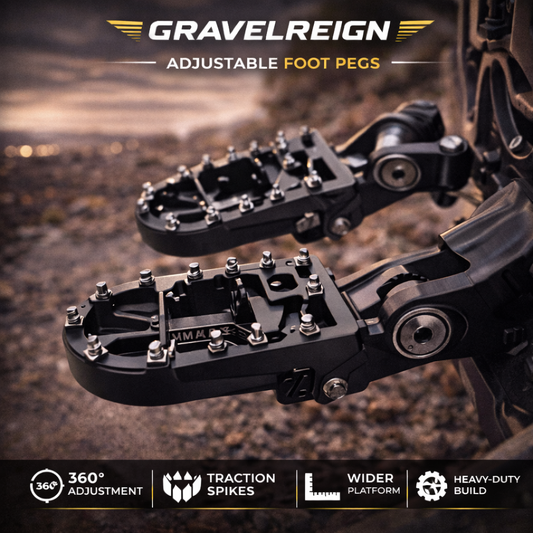 Gravelreign Adjustable Foot Pegs