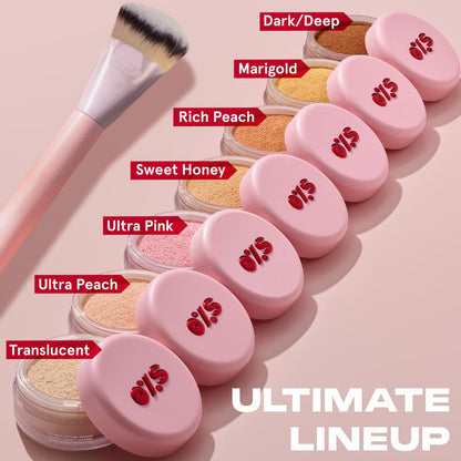 3 Hours Only⏰: FREE Brush + Flawless Skin with Ultimate Blurring Setting Powder!