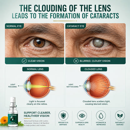 curalona® Lutein Eye Care Spray — 10-Second Daily Routine