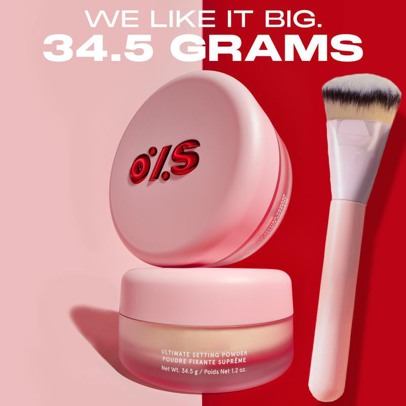 3 Hours Only⏰: FREE Brush + Flawless Skin with Ultimate Blurring Setting Powder!