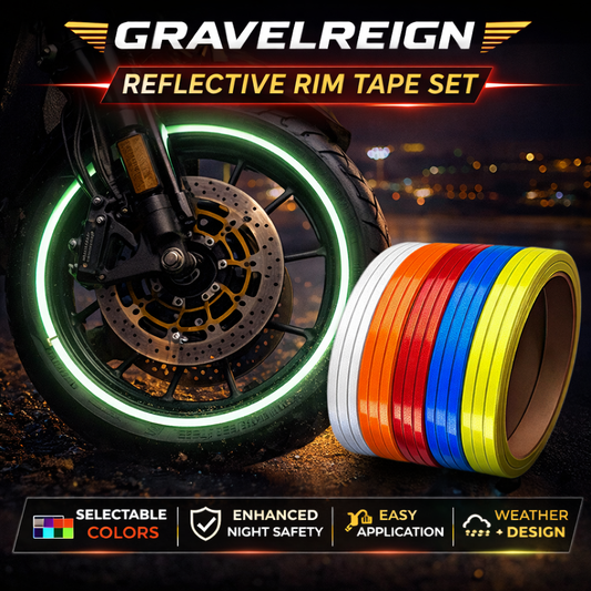 Gravelreign Reflective Rim Tape Set