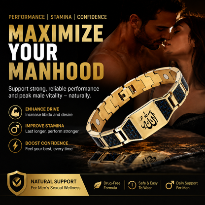 ✨CZTICLE®🔥Men’s Strength & Vitality Bracelet💯🎂Upgrade Your Energy, Style, and Confidence-ABB8