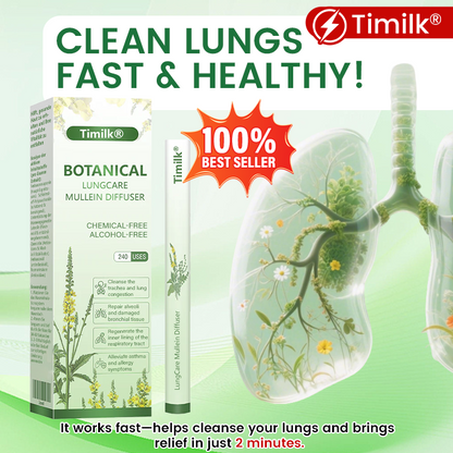 Timilk® Botanical LungCare Mullein Diffuser⚕️