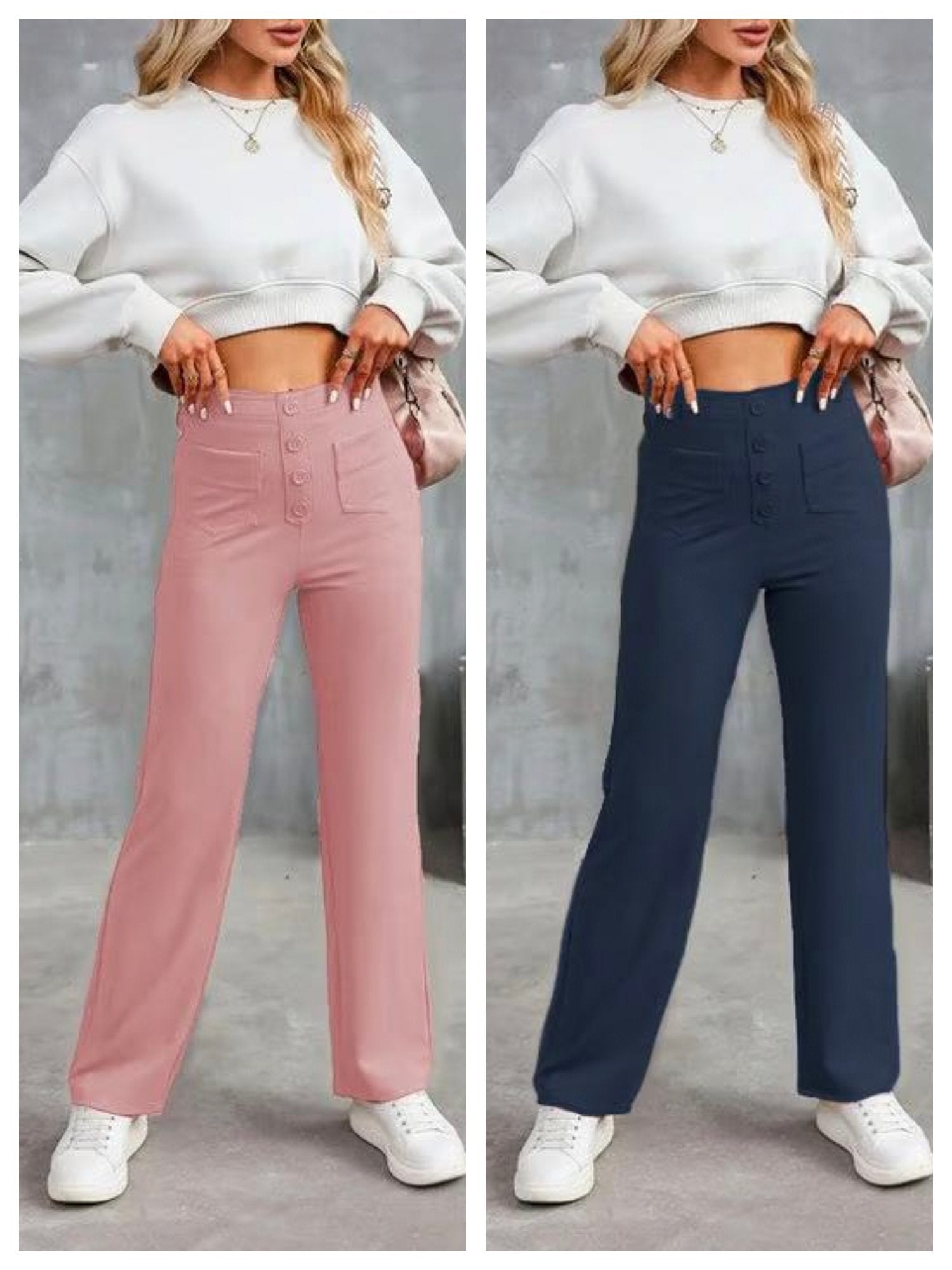 🔥2PCS-Pink& Dark Blue
