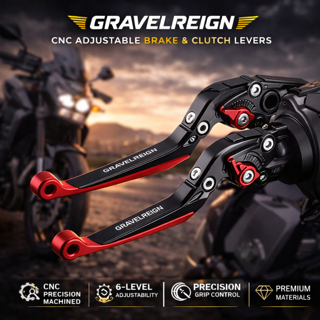 Palanca de freno y embrague ajustable CNC Gravelreign