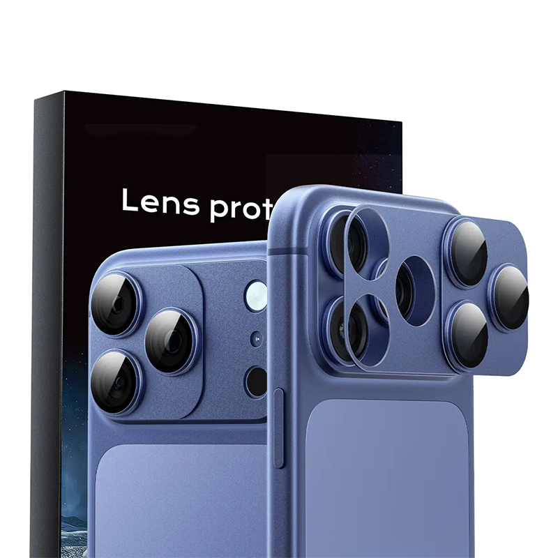 Magnetic Lens Protector for iPhone 17 Pro/Max – 99% Transparency, Original HD Clarity, Scratch-Resistant, Durable, Magnetic Design for Easy Installation & Removal
