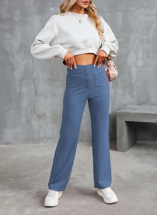 🔥Last Day 49% Off🔥-Women's Casual High Waist Stretch Pants