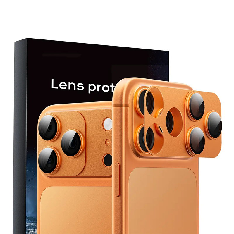 Magnetic Lens Protector for iPhone 17 Pro/Max – 99% Transparency, Original HD Clarity, Scratch-Resistant, Durable, Magnetic Design for Easy Installation & Removal
