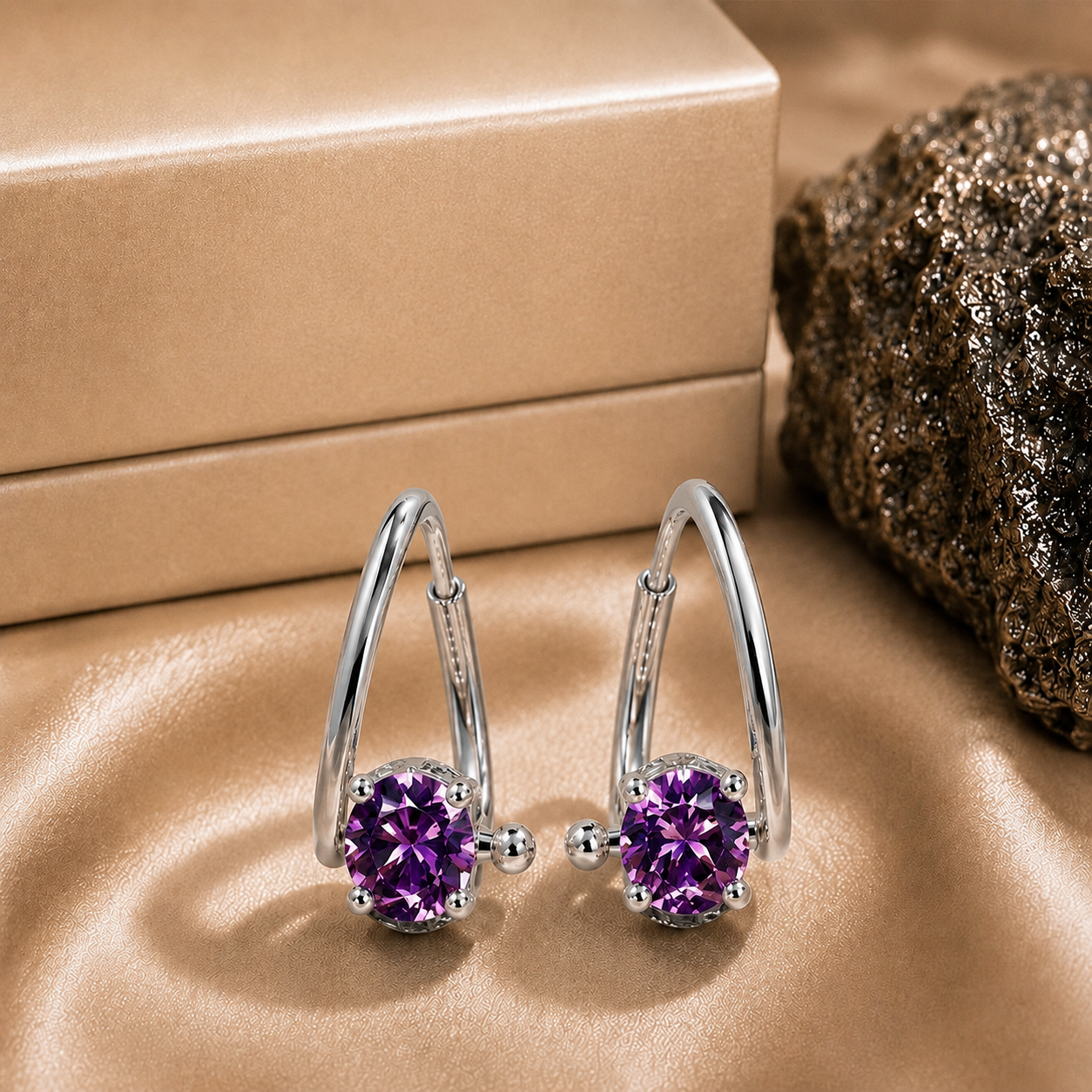 (SPECIAL SALE – LAST DAY: 80% OFF 🔥) 👩🏻‍⚕️🎁 Germanium & Magnesium Earrings – Lymphatic Vitality & Magnetic Therapy