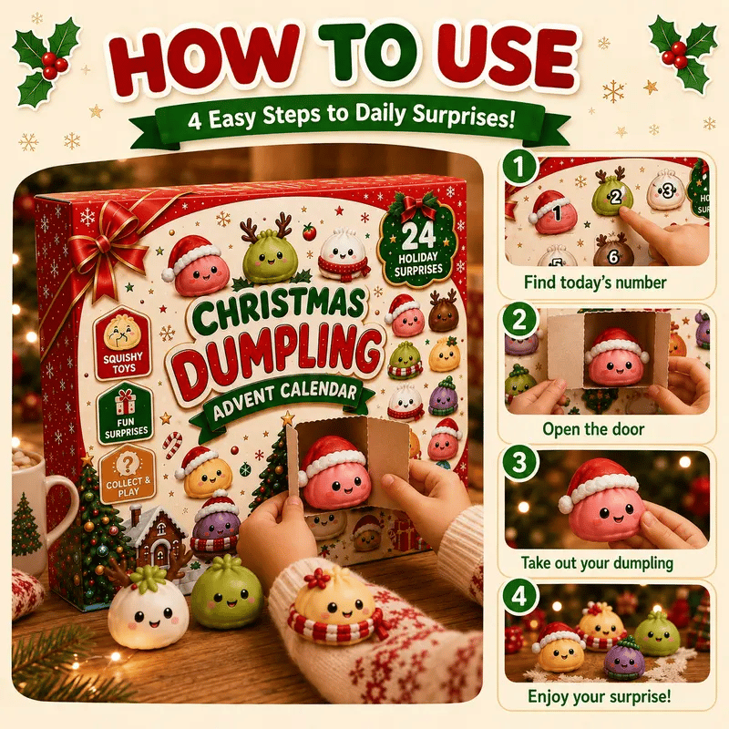 🎅2026 Christmas Mini Squishies Advent Calendar — The Gift Every Child Will Love This Christmas 🎄