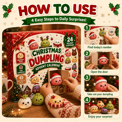🎅2026 Christmas Mini Squishies Advent Calendar — The Gift Every Child Will Love This Christmas 🎄