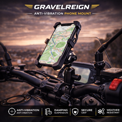 Soporte para teléfono antivibración Gravelreign