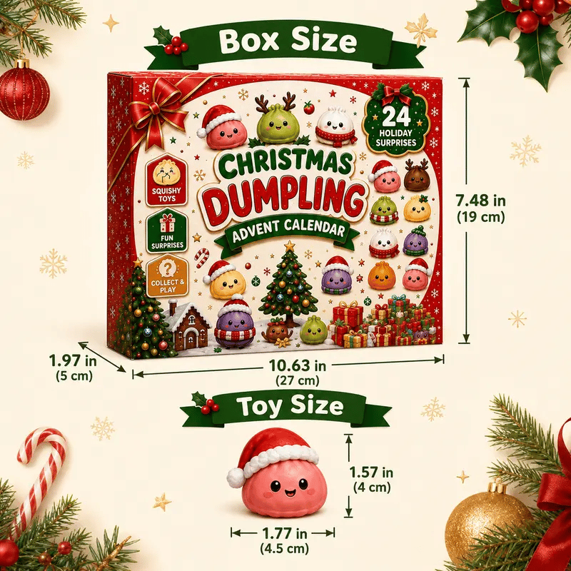 🎅2026 Christmas Mini Squishies Advent Calendar — The Gift Every Child Will Love This Christmas 🎄