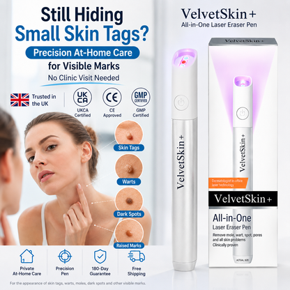 Xalnora™ All-in-One CO₂ Laser Eraser Pen | Removes Moles, Warts, Skin Flaws & Pigmentation