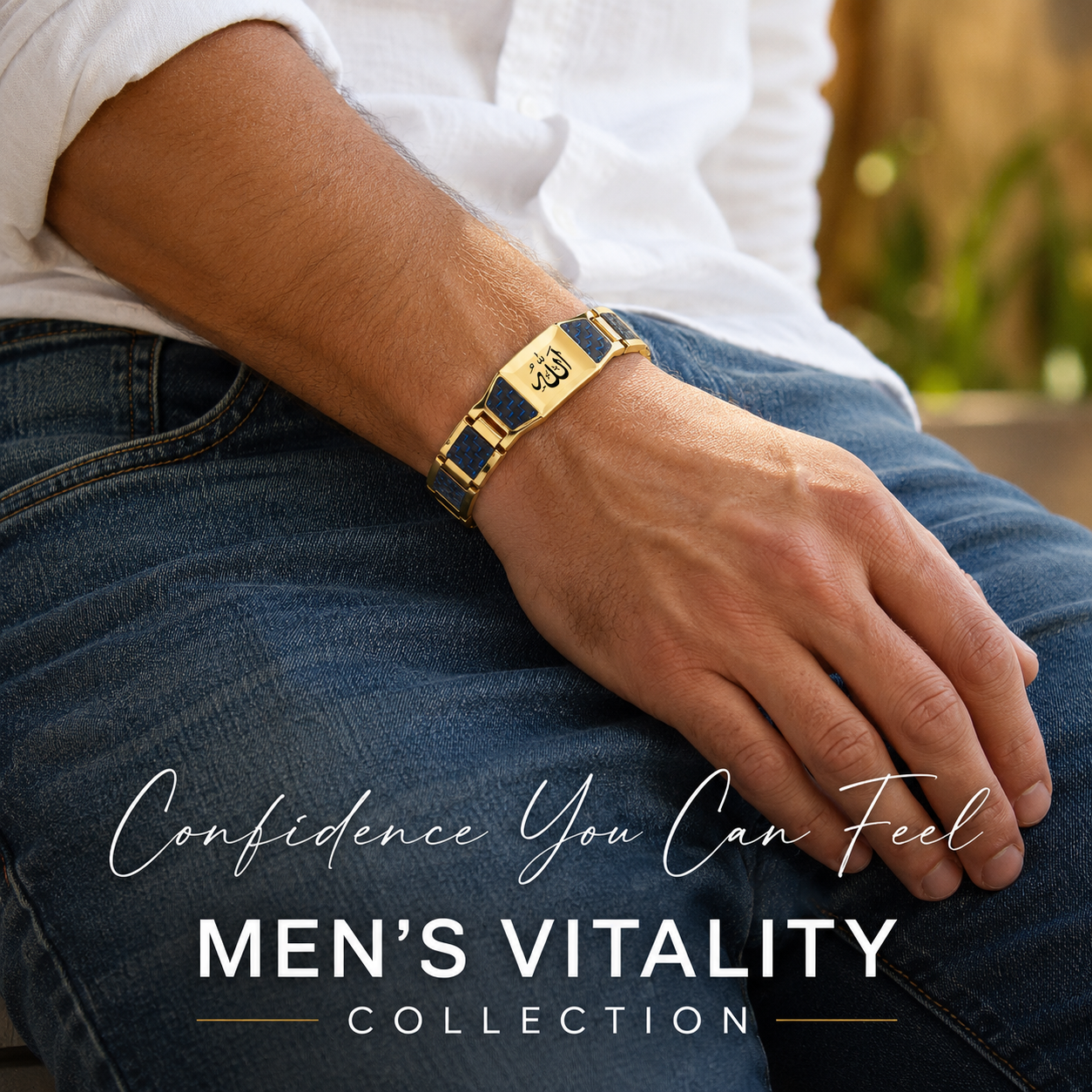 ✨CZTICLE®🔥Men’s Strength & Vitality Bracelet💯🎂Upgrade Your Energy, Style, and Confidence-ABB8