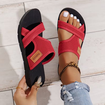 🚨𝙇𝘼𝙎𝙏 𝘿𝘼𝙔: 𝟴𝟬% 𝙊𝙁𝙁: Lightweight Comfort Slides for Women – Breathable, Versatile & Easy to Slip On