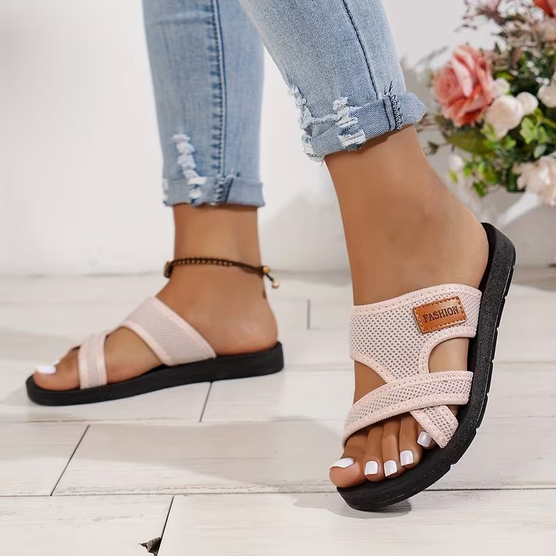🚨𝙇𝘼𝙎𝙏 𝘿𝘼𝙔: 𝟴𝟬% 𝙊𝙁𝙁: Lightweight Comfort Slides for Women – Breathable, Versatile & Easy to Slip On