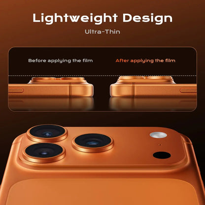 Magnetic Lens Protector for iPhone 17 Pro/Max – 99% Transparency, Original HD Clarity, Scratch-Resistant, Durable, Magnetic Design for Easy Installation & Removal
